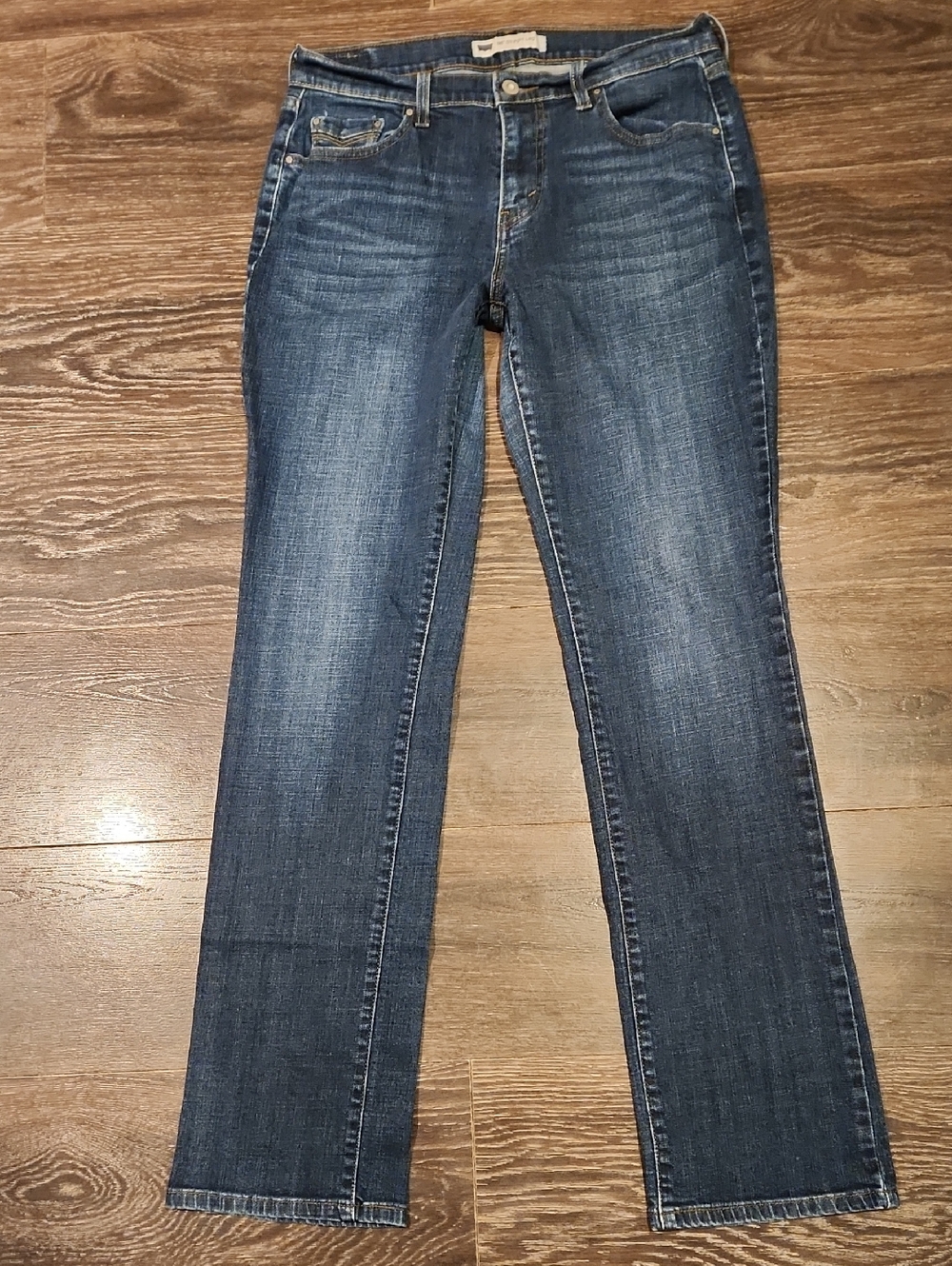 ❤️ LEVI'S 505 STRAIGHT LEG JEANS, 10L (30 LONG / TALL)